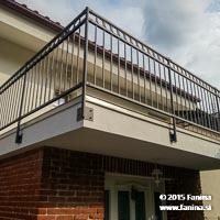 Kovana ograja za teraso