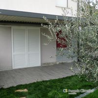 Pergola za apartma na morju