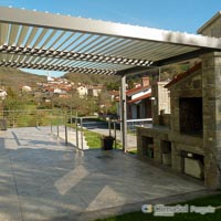 Senčenje za letni vrt