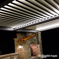 Vgrajena let osvetlitev za večerni ambient