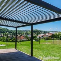 Zunanje senčilo za hišo