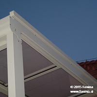 Senčenje steklene strehe SkyGlass